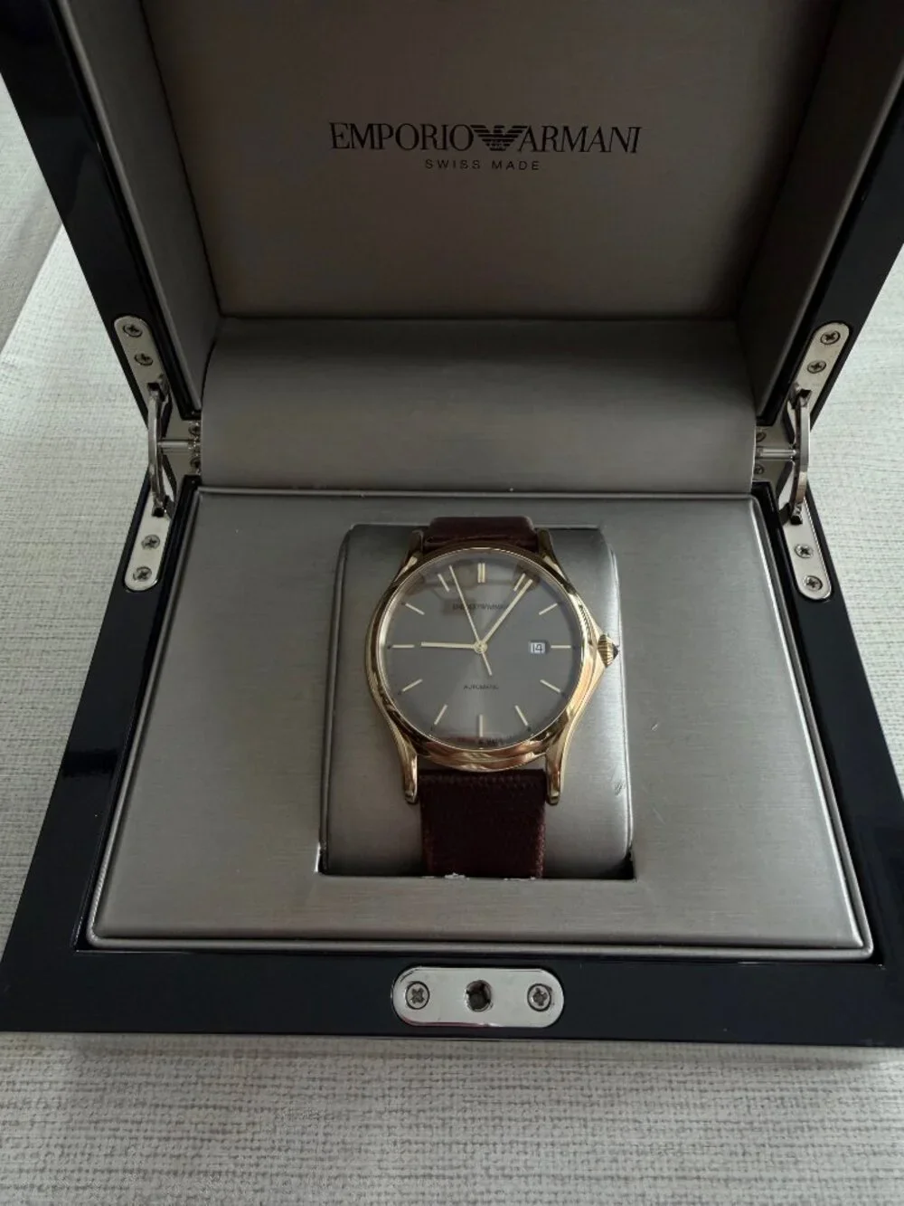 Men’s Automatic EMPORIO ARMANI Swiss Made ARS3004 - Picture 10 of 11